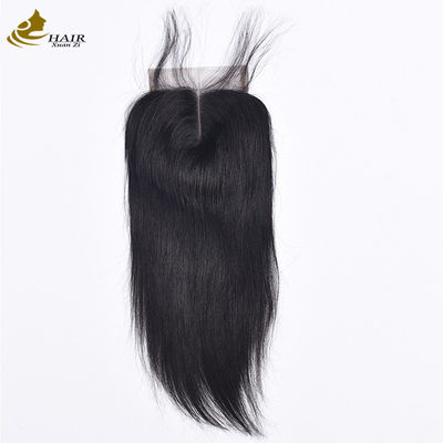 Jakość Sprzedaż hurtowa brazylijskich ludzkich włosów 4*4 Lace Body Wave Swiss Lace Closure fabryka