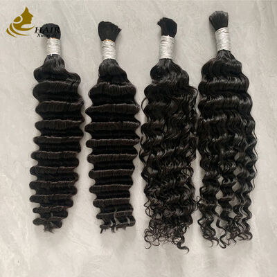qualité Gros Cheveux Vierge Vietnamien Brut 100% Humain en Vrac pour Tresses usine
