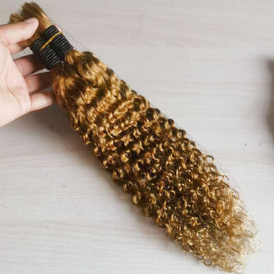 calidad Filamento de 100 cabello humano en masa Cabello camboyano en masa Cabello sin trama Estilo de paquete suave Ideal para crear varios estilos de cabello fábrica