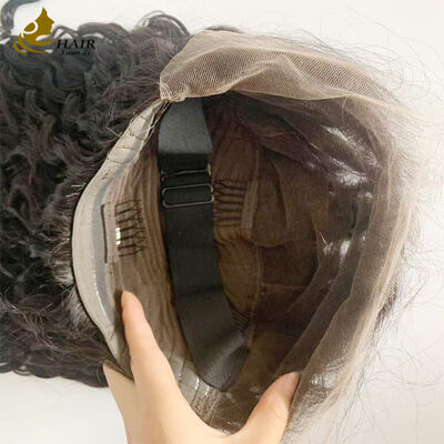 Kwaliteit 130 Haar Dichtheid Glueless Zijdepruik Volledig Kant Pruik Zijscheiding Handgeknoopt Natuurlijke Look Duurzaam Comfortabel fabriek