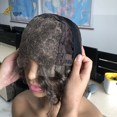 Kwaliteit Groothandel Glueless Braziliaans Menselijk Haar Lace Front Pruik 150% Dichtheid 13X4 Frontale Haar Pruik voor Zwarte Vrouwen fabriek