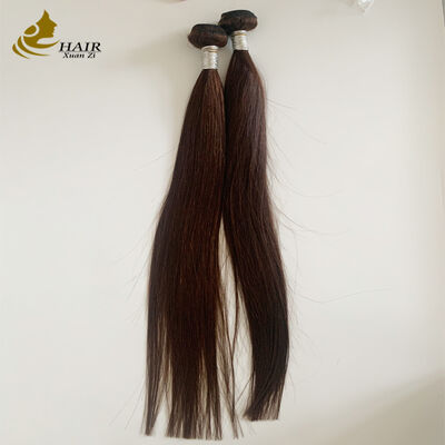 quality 24inch 4# Color Straight 100% Virgin Human Hair Bundles For Sale factory