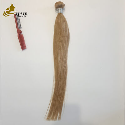 kualitas 24 inci 12# Warna 12A Double Drawing Vietnam Human Hair Bundles Unprocessed Virgin Hair Extensions Untuk Wanita pabrik